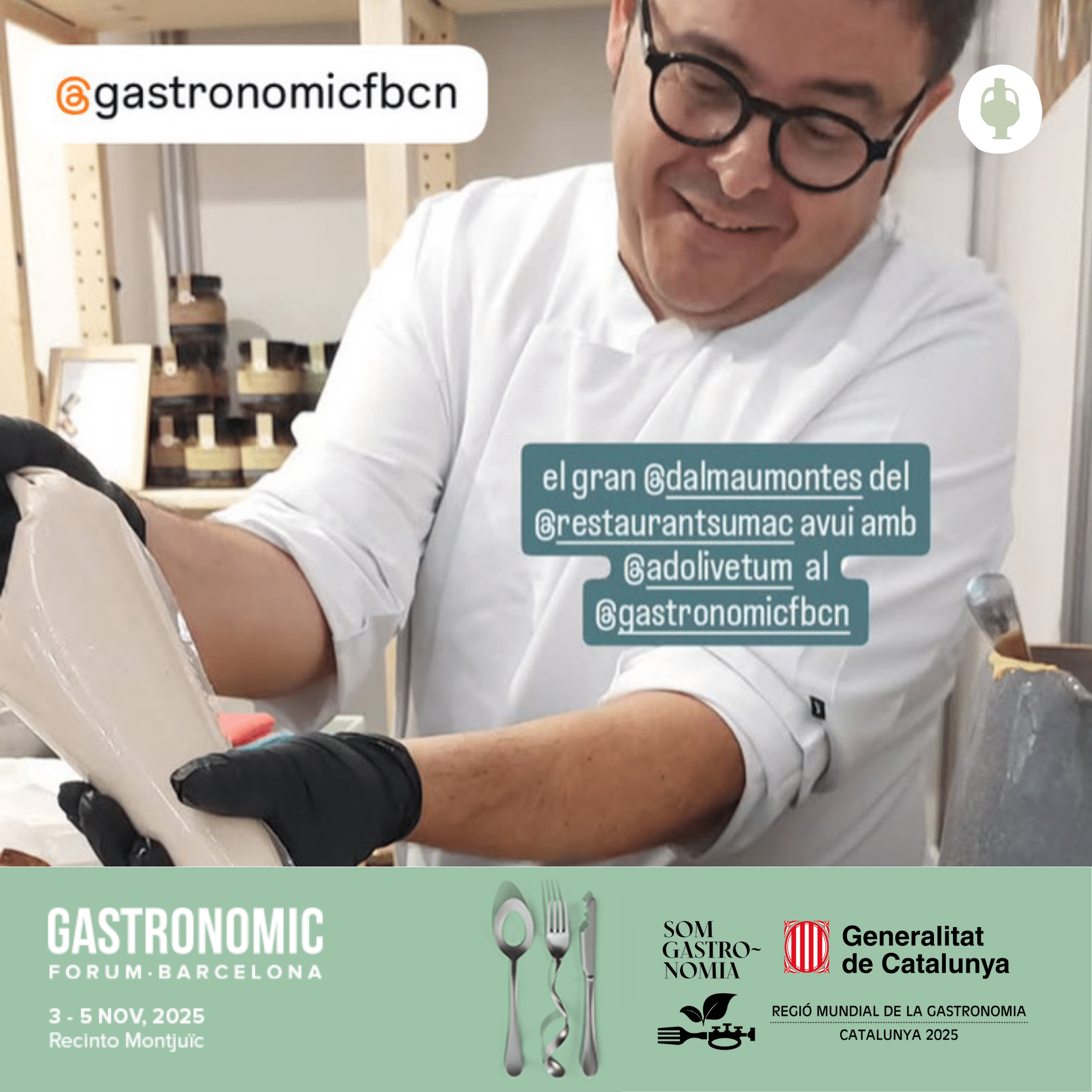 Gastronomic Forum Barcelona 2026 - Ad Olivetum