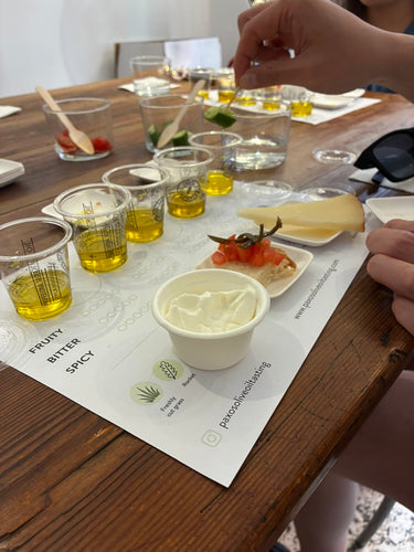 Bon cadeau - Dégustation d'huiles d'olive vierges extra