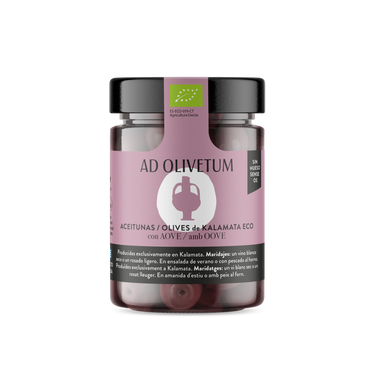 Aceitunas de Kalamata ecológicas sin hueso con AOVE 330g