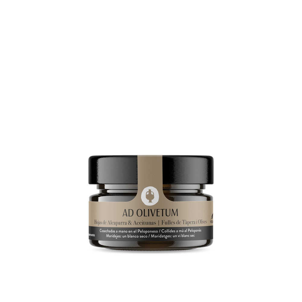 Hojas de alcaparra con aceitunas Ad Olivetum 100g
