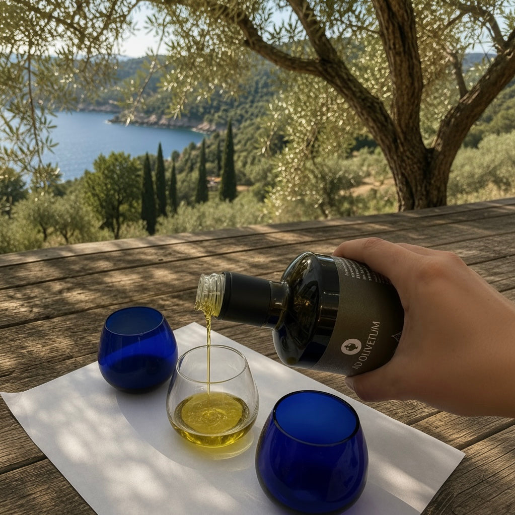 Private Olive Oil Tasting at home (Paxos island, Greece)
