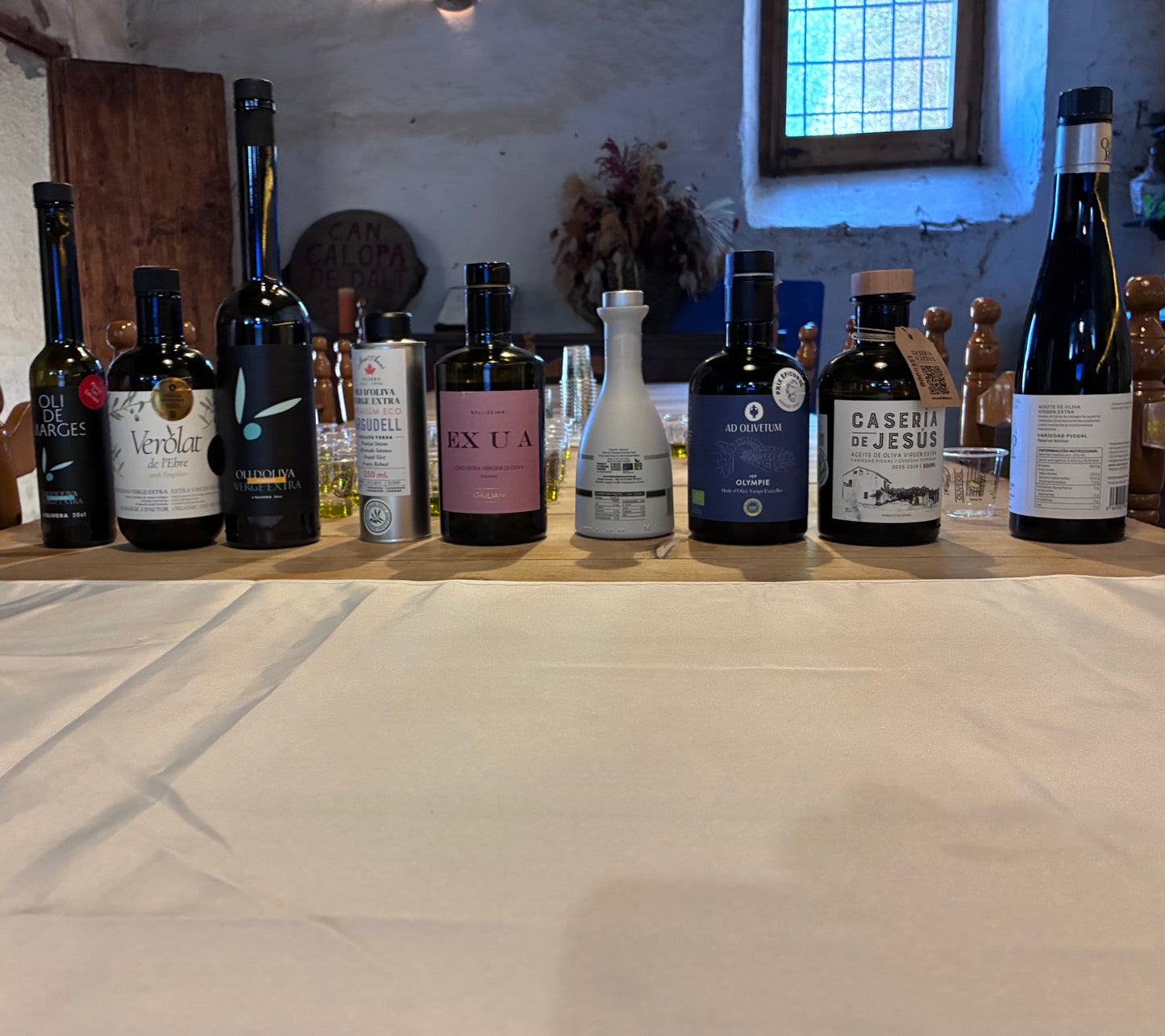 TAPAS mix + Mediterranean olive oil tasting