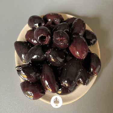 Aceitunas de Kalamata ecológicas sin hueso con AOVE 330g - Ad Olivetum