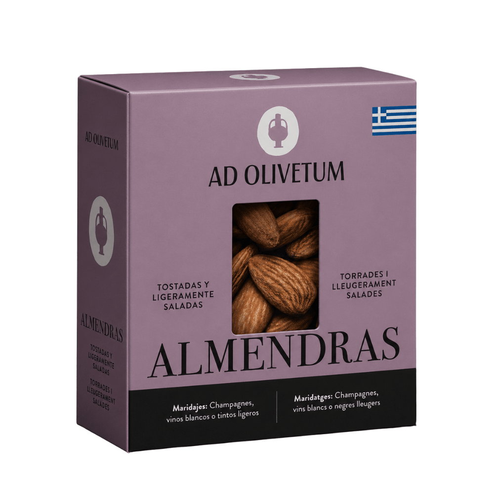 Almendras tostadas y ligeramente saladas Ad Olivetum 150g - Ad Olivetum
