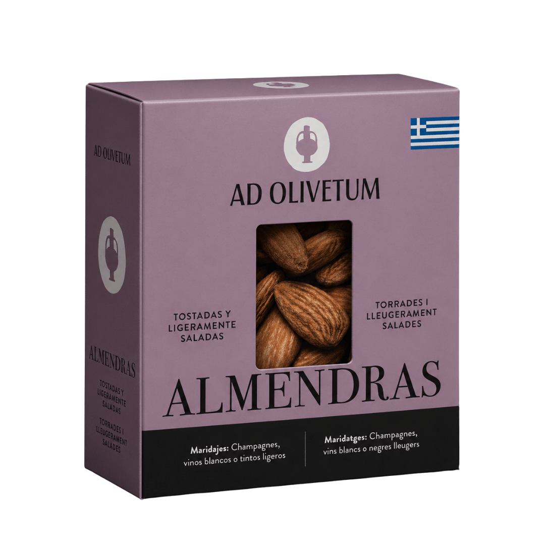 Almendras tostadas y ligeramente saladas Ad Olivetum 150g - Ad Olivetum