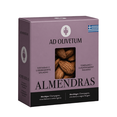 Almendras tostadas y ligeramente saladas Ad Olivetum 150g - Ad Olivetum