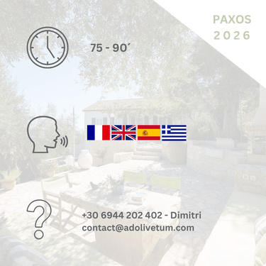 BRUNCH + Dégustation privée d'huile d'olive à domicile – île de Paxos, Grèce - Ad Olivetum