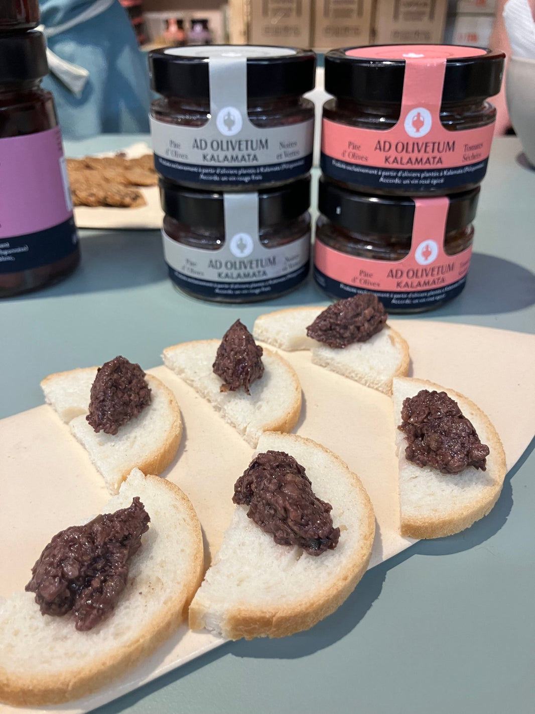 Caviar d'olives de Kalamata (noires & vertes) Ad Olivetum 110g - Ad Olivetum