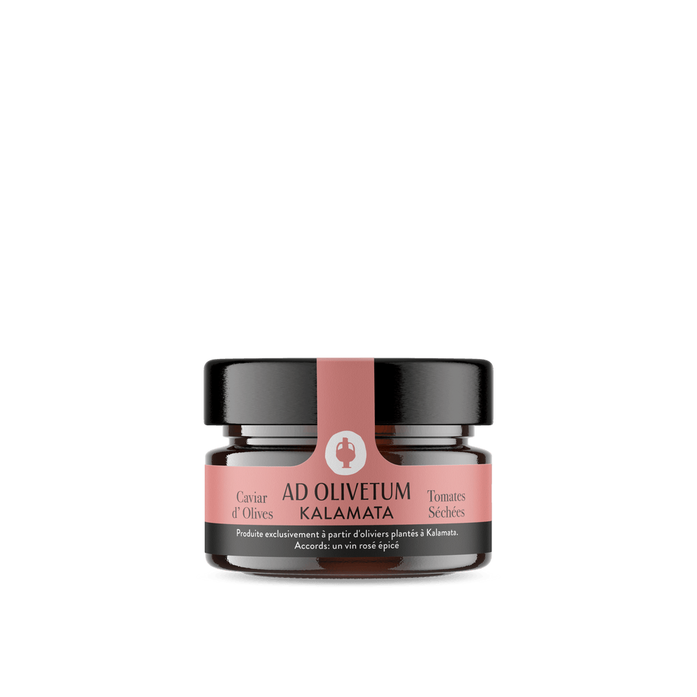 Caviar d'olives de Kalamata (tomates séchées) Ad Olivetum 110g - Ad Olivetum