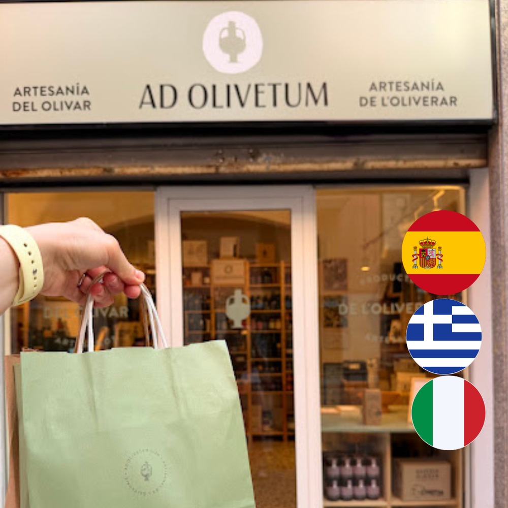 Taste olive oils from the Mediterranean