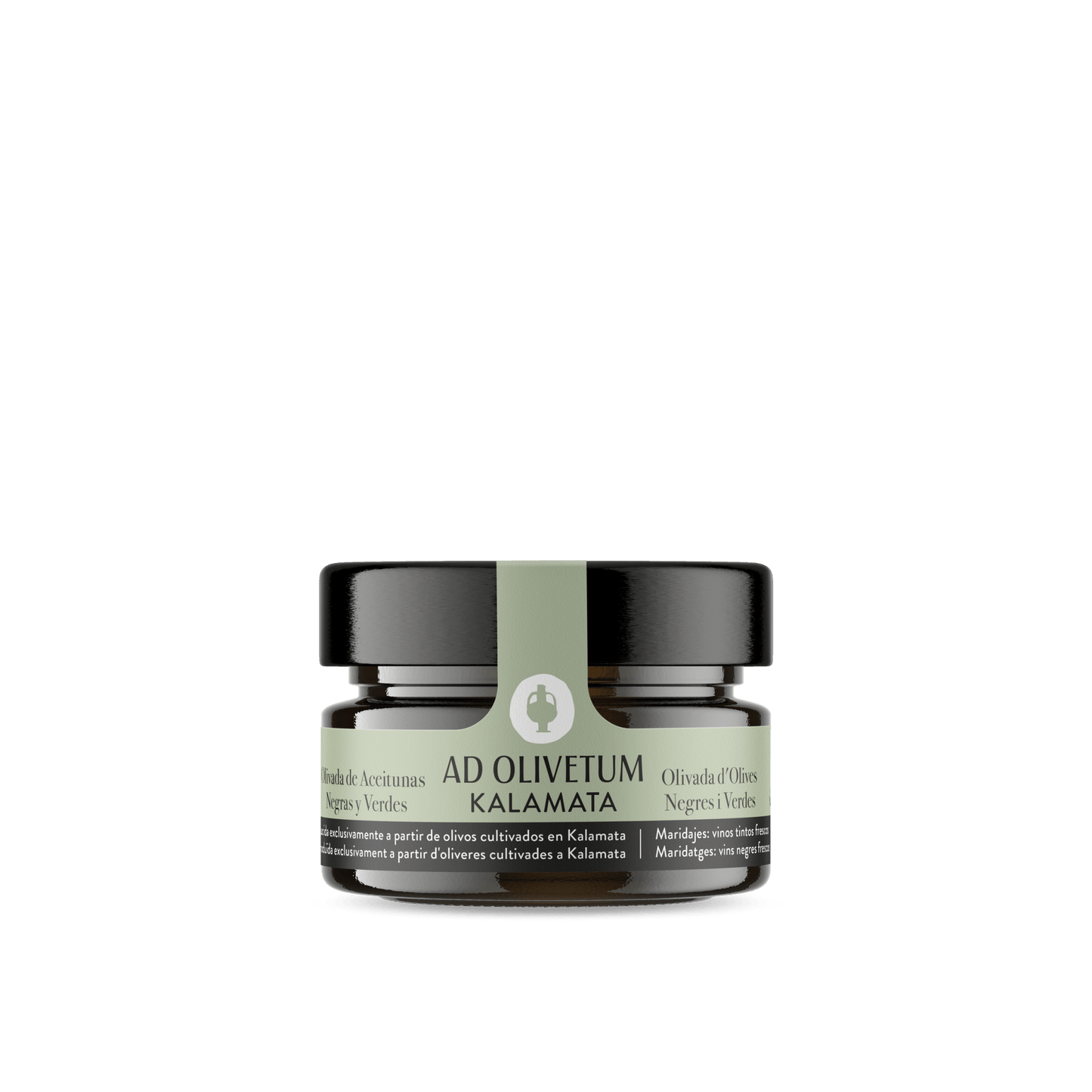 Olivada de aceitunas de Kalamata (negras y verdes) Ad Olivetum 110g - Ad Olivetum