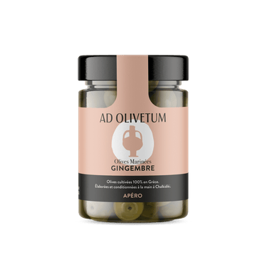 Olives marinées au gingembre Ad Olivetum 355g - Ad Olivetum